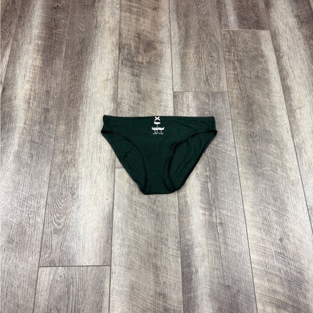 VS Dark Green Cocktail‎ Bikini Underwear